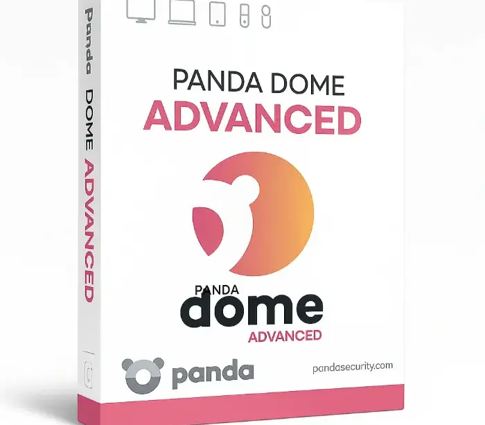 Produktbilde av Panda Dome Advanced antivirusprogram i digital eske
