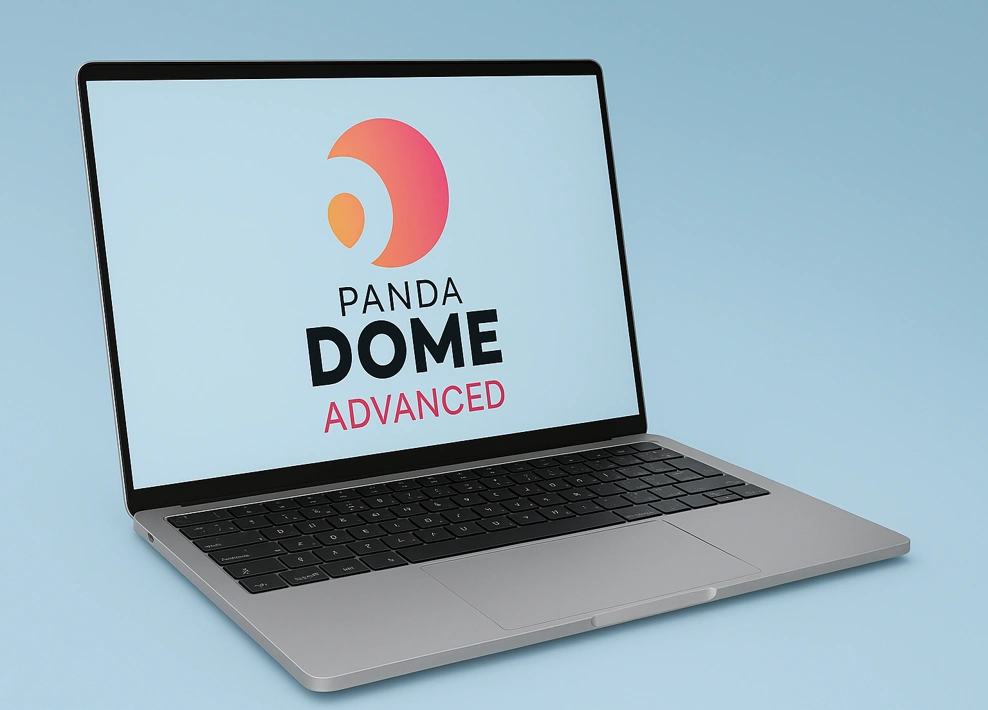 Sikkerhet med Panda Dome Advanced på Windows 11 laptop