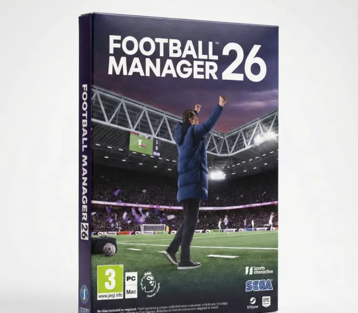 Football Manager 26 PC Steam (Digital nedlastning)