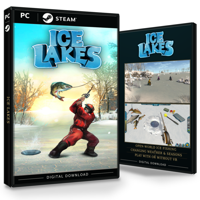 Forside og bakside av Ice Lakes Steam