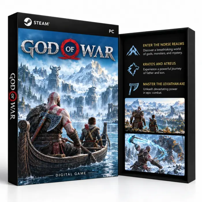 God of War Steam – digitalt spill for Steam