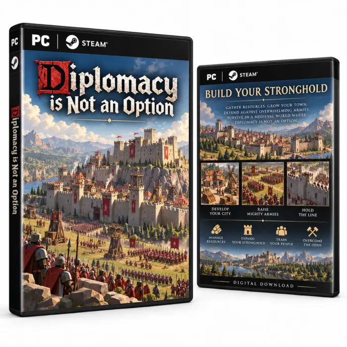 Omslag for Diplomacy is Not an Option til PC og Steam