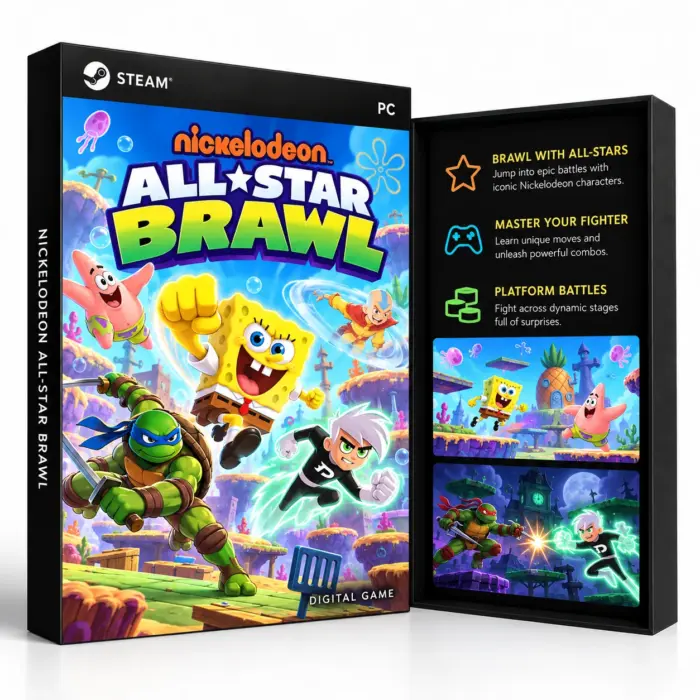 Nickelodeon All-Star Brawl Steam – digitalt spill for Steam
