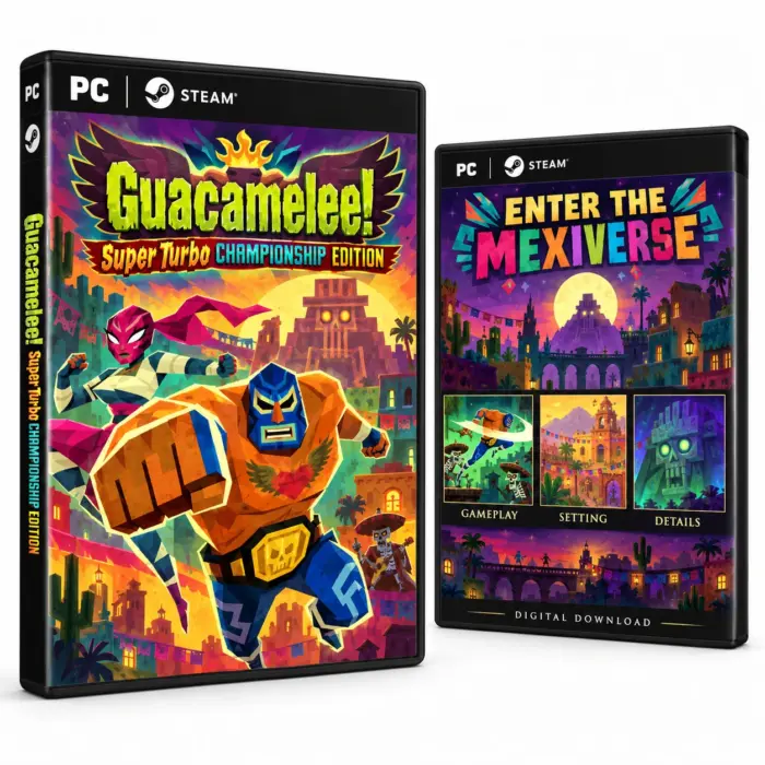 Omslag for Guacamelee! Super Turbo Championship Edition til PC og Steam