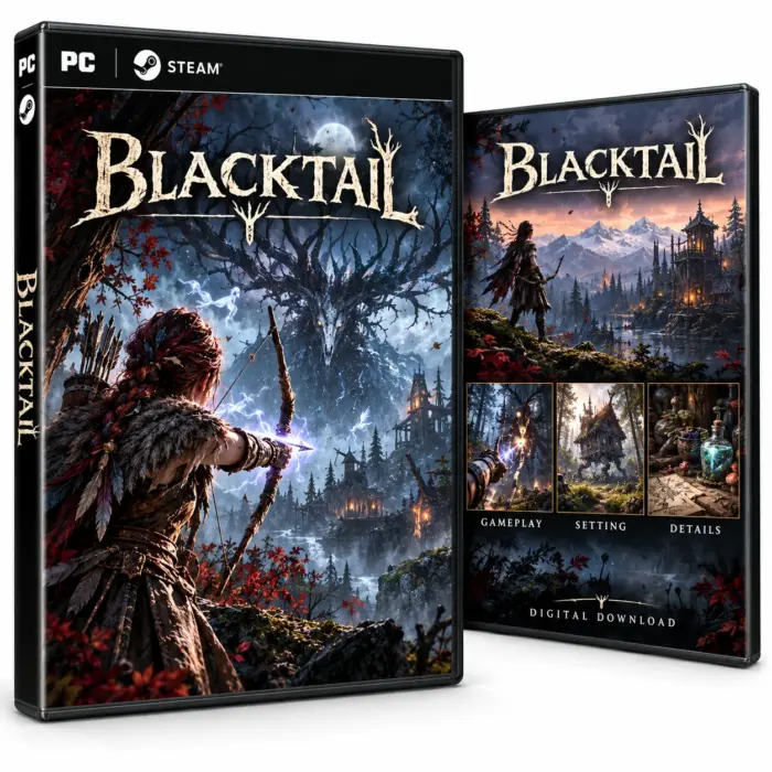 BLACKTAIL for Steam – illustrasjon av det digitale spillet