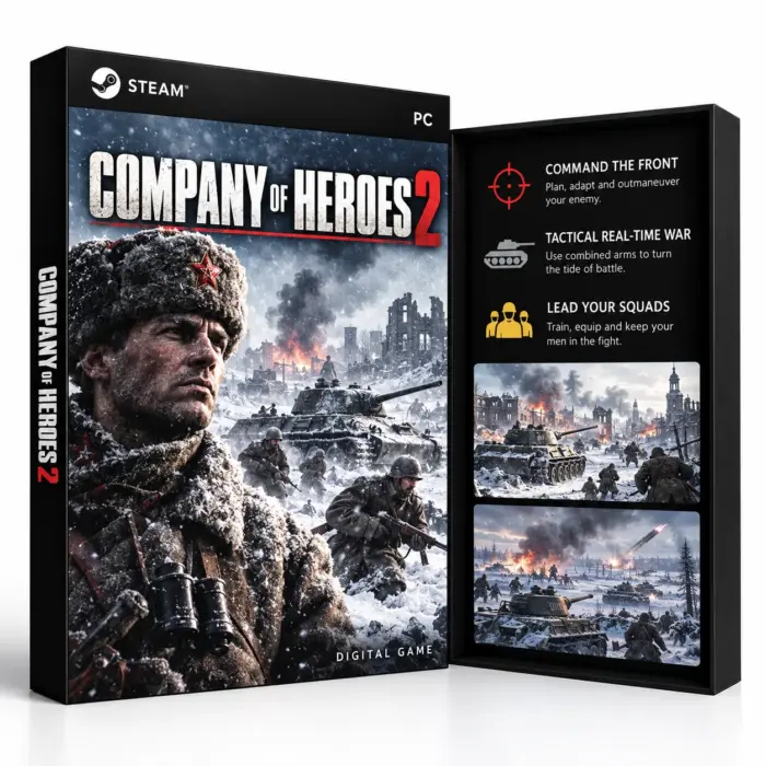 Company of Heroes 2 Steam – digitalt spill for Steam