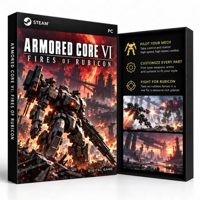Armored Core VI: Fires of Rubicon Steam – digitalt spill for Steam