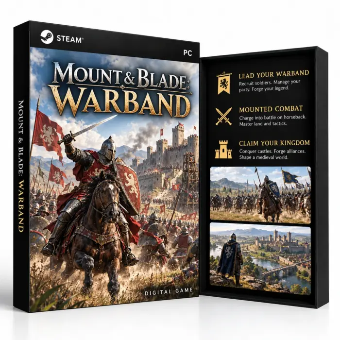 Mount & Blade: Warband Steam – digitalt spill for Steam