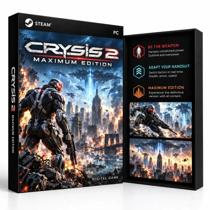 Crysis 2 Maximum Edition Steam – digitalt spill for Steam