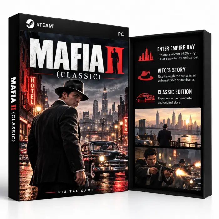 Mafia II (Classic) Steam – digitalt spill for Steam