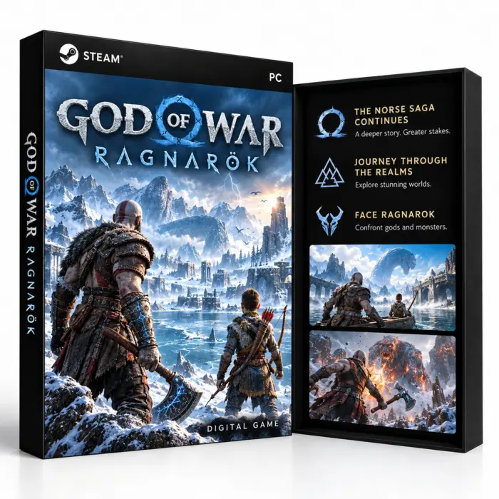 God of War Ragnarök Steam – digitalt spill for Steam