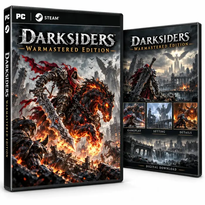 Darksiders Warmastered Edition for Steam – illustrasjon av det digitale spillet