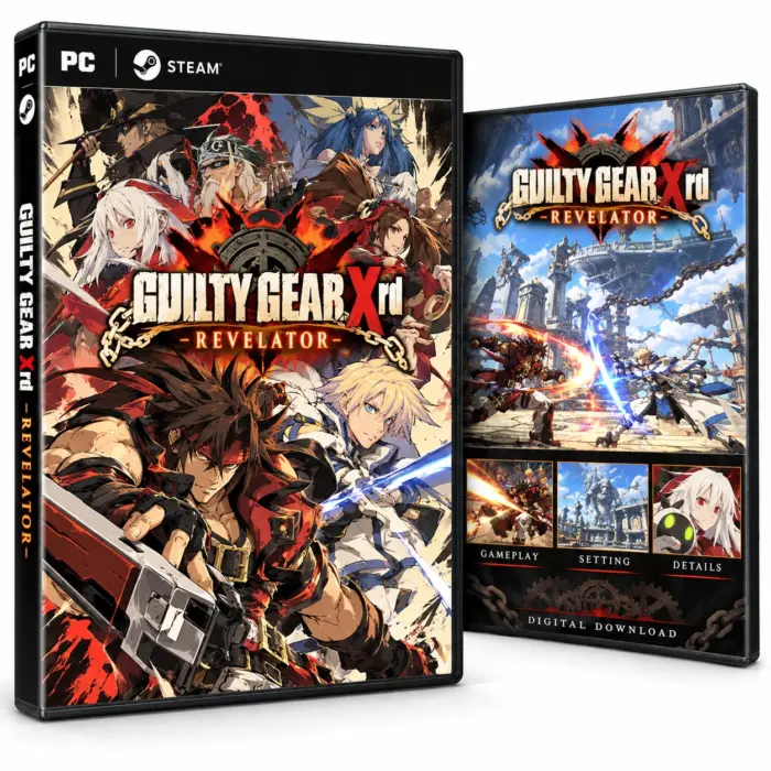 GUILTY GEAR Xrd -REVELATOR- for Steam – illustrasjon av det digitale spillet