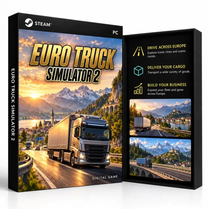 Euro Truck Simulator 2 Steam – digitalt spill for Steam