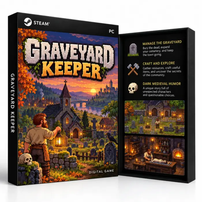 Graveyard Keeper Steam – digitalt spill for Steam