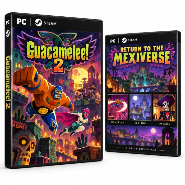 Omslag for Guacamelee! 2 til PC og Steam