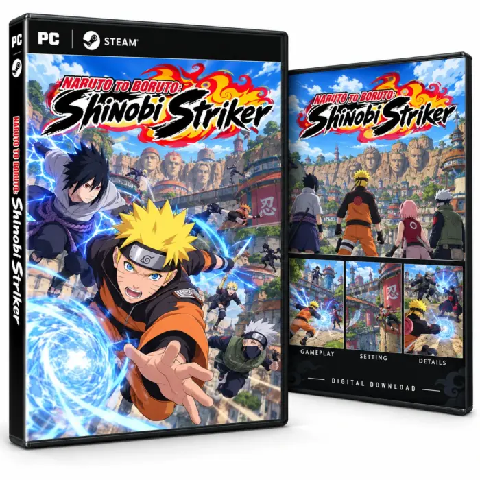 NARUTO TO BORUTO: Shinobi Striker for Steam – illustrasjon av det digitale spillet