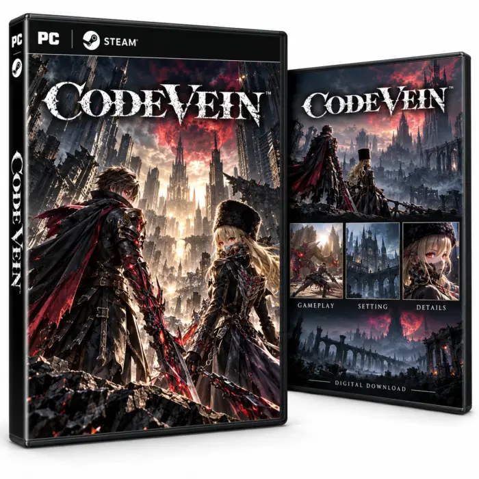 Code Vein for Steam – illustrasjon av det digitale spillet