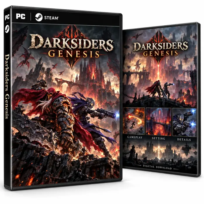 Darksiders Genesis for Steam – illustrasjon av det digitale spillet