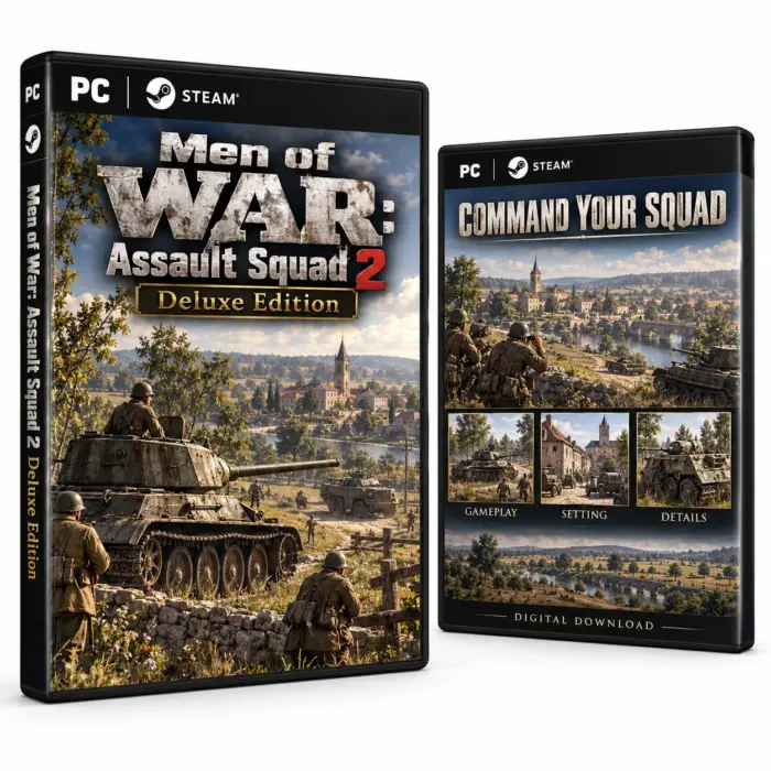 Omslag for Men of War: Assault Squad 2 Deluxe Edition til PC og Steam