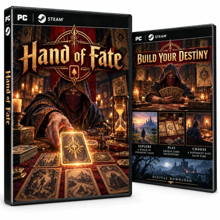 Hand of Fate for Steam – illustrasjon av det digitale spillet