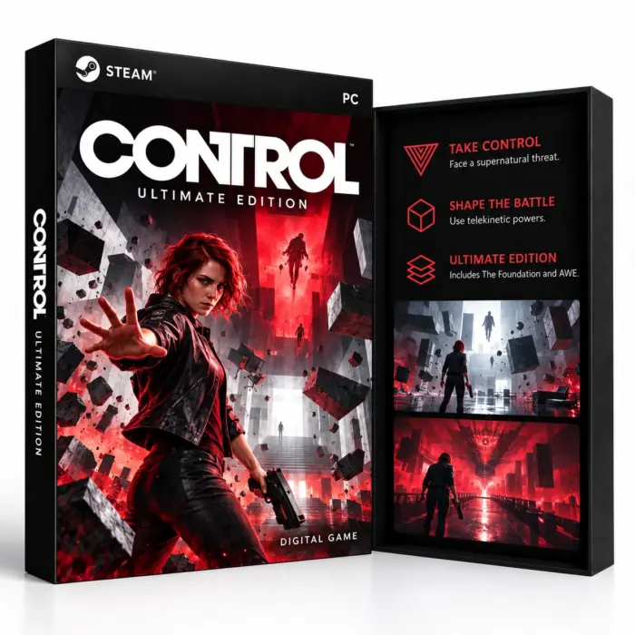 Control Ultimate Edition Steam – digitalt spill for Steam