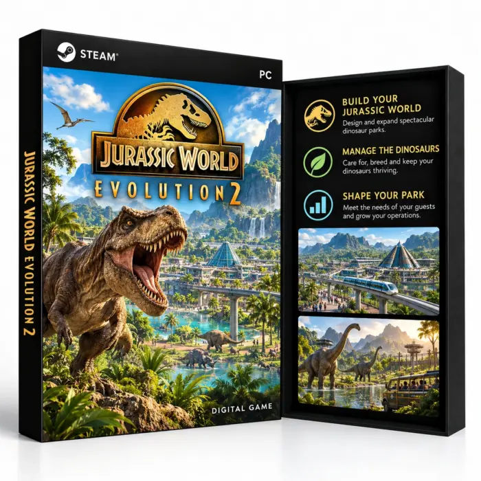 Jurassic World Evolution 2 Steam – digitalt spill for Steam